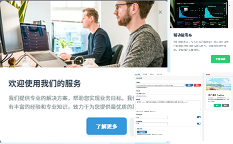 WordPress 专业弹窗插件-Aurora Popup