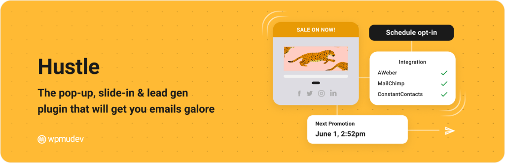 Hustle弹窗插件