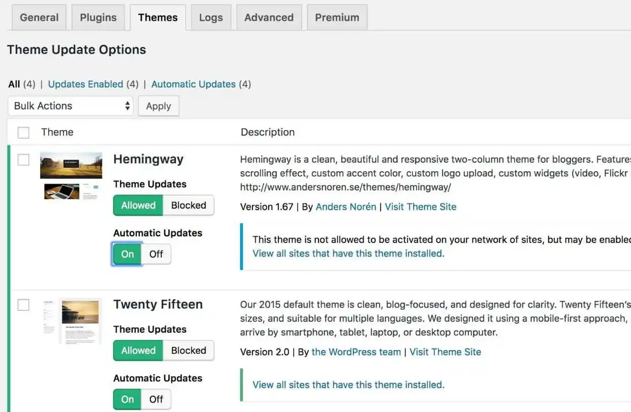 轻松掌控：WordPress主题与插件更新的必备工具——Easy Updates Manager-2
