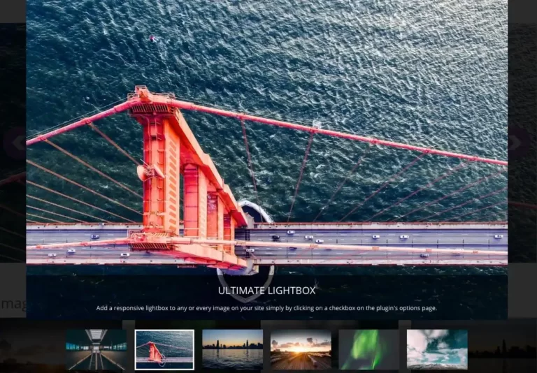 终极灯箱插件Ultimate Lightbox：WordPress完美视觉体验的秘密武器