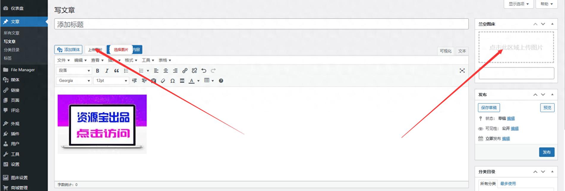 轻松对接Lsky Pro 兰空图床插件，让WordPress更强大！